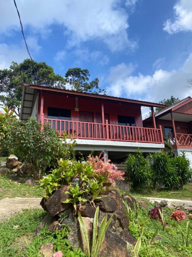 Restu Chalet Tioman Kampong Ayer Batang Exteriör bild