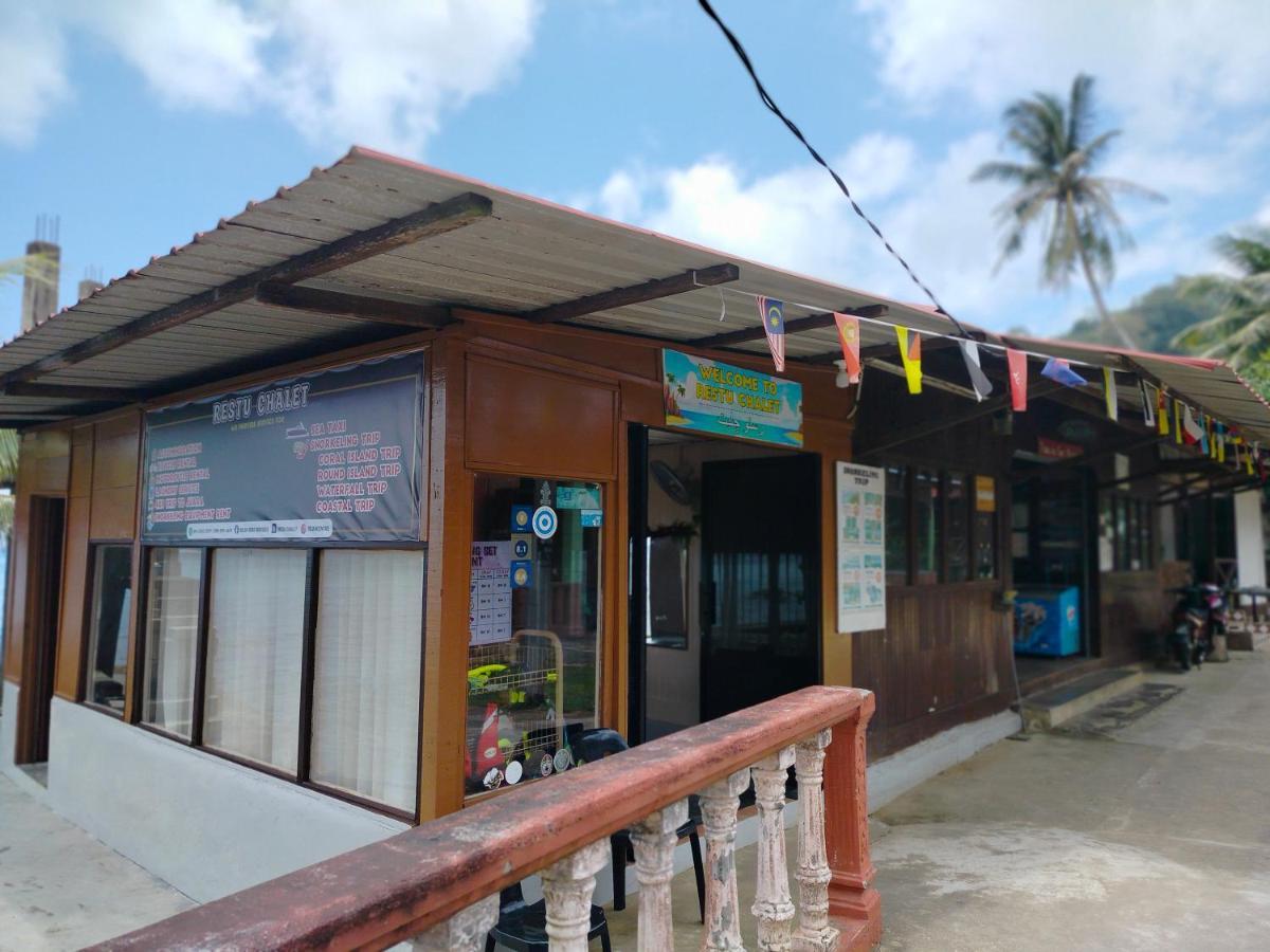 Restu Chalet Tioman Kampong Ayer Batang Exteriör bild